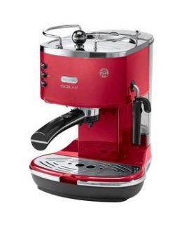 Delonghi Ecom311.R Icona Micalite Espresso Machine - Red